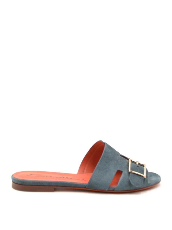 Santoni Sandales - Bleu