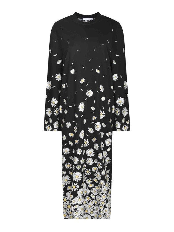 Moschino Maxi Robe - Noir