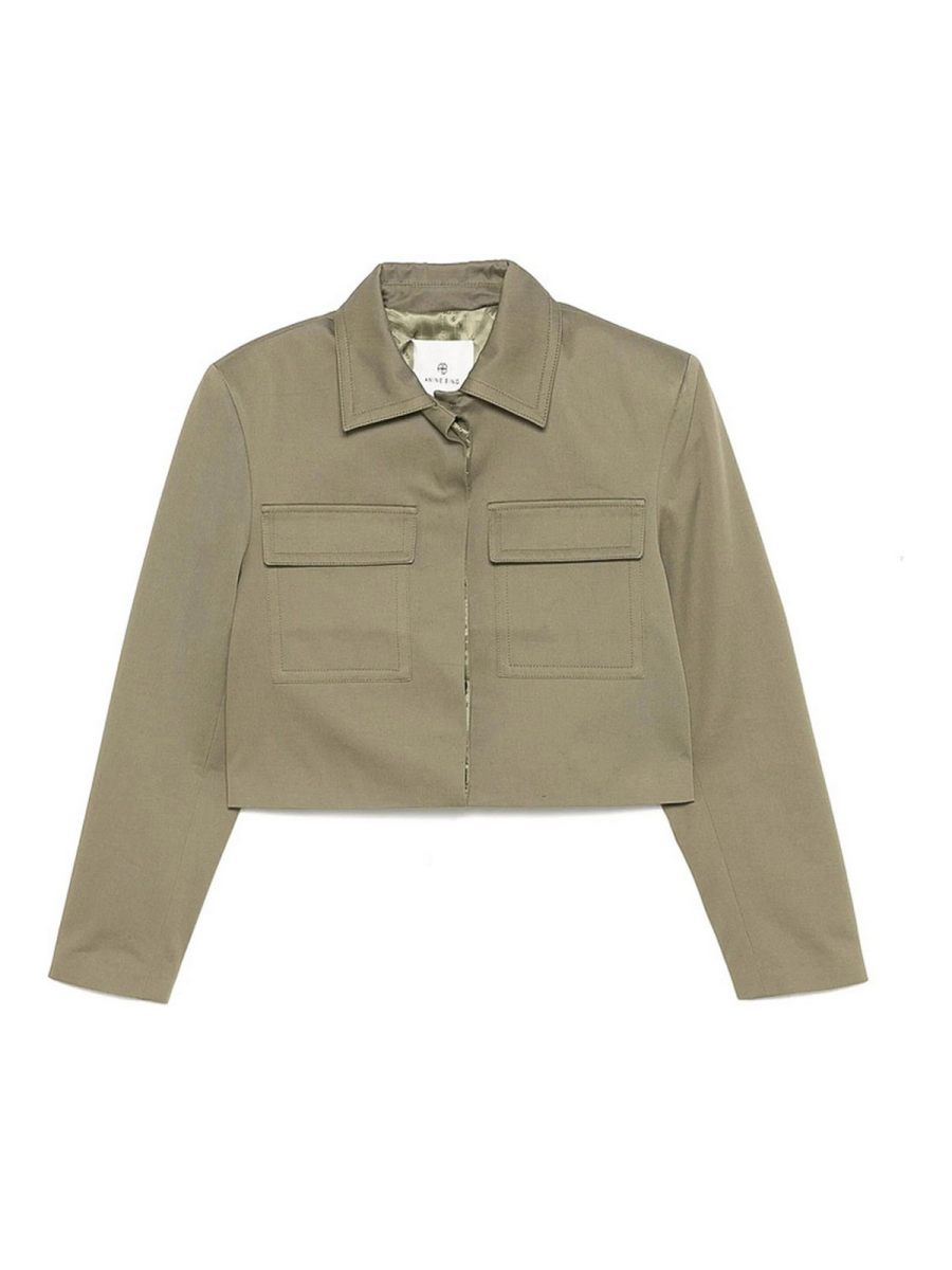 Anine Bing Manteau Au Genou - Vert
