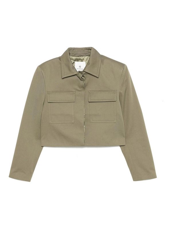 Anine Bing Manteau Au Genou - Vert