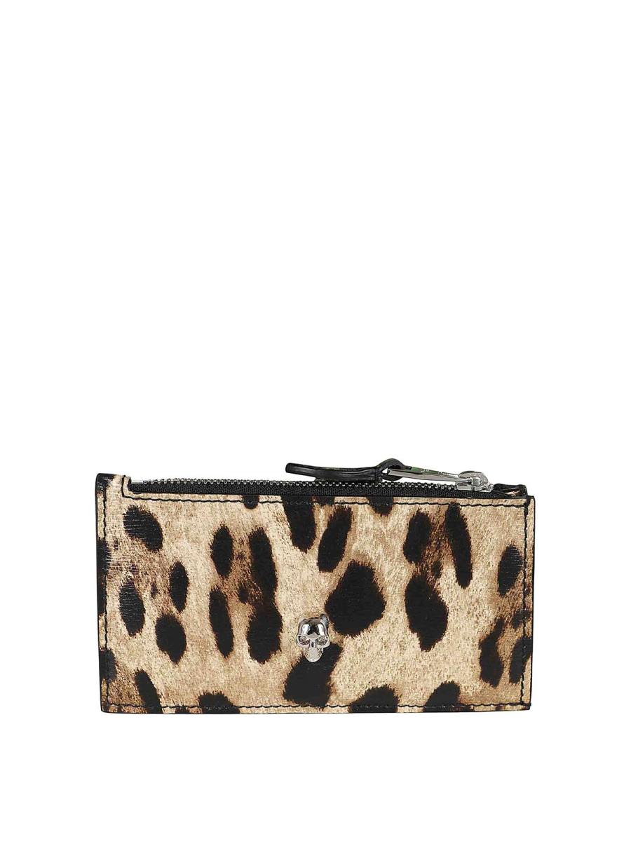 Alexander Mcqueen Portefeuilles - Noir