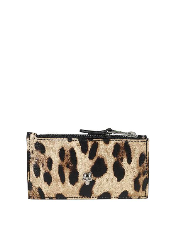 Alexander Mcqueen Portefeuilles - Noir