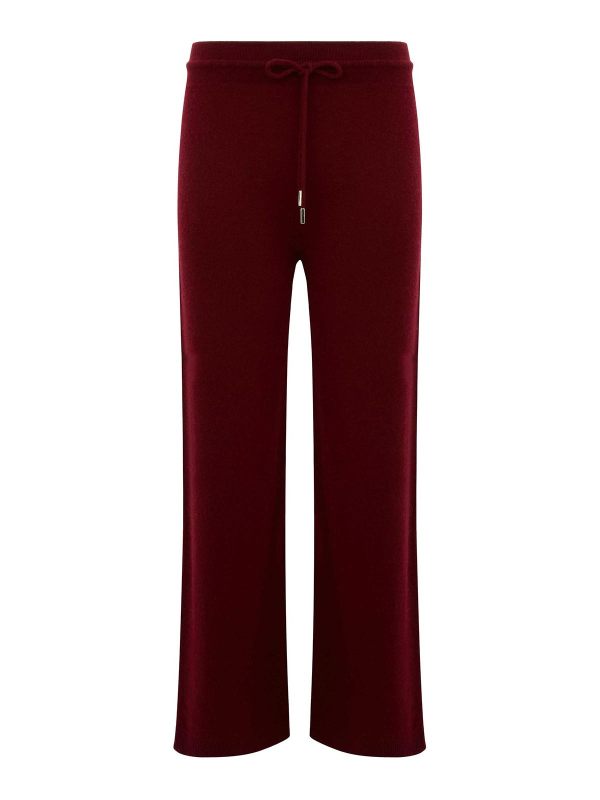 Vanisé Pantalons Décontractés - Rouge Brun