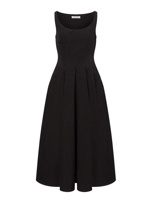 Philosophy di Lorenzo Serafini Robe Au Genou - Noir