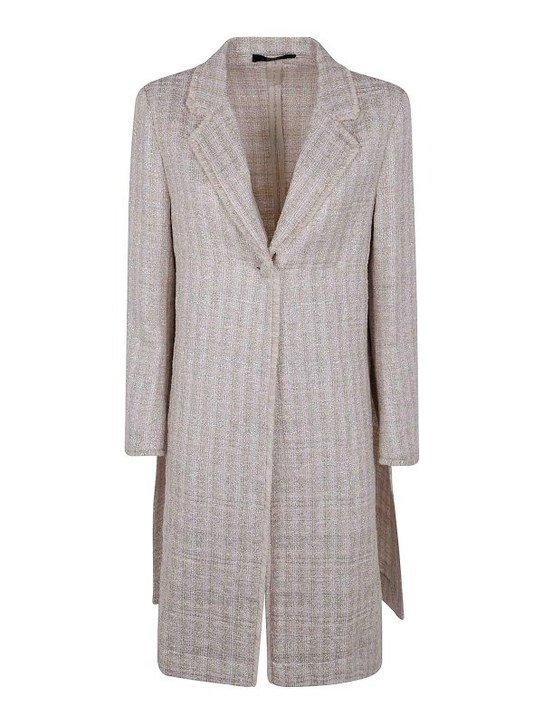 Seventy Manteau Court - Blanc