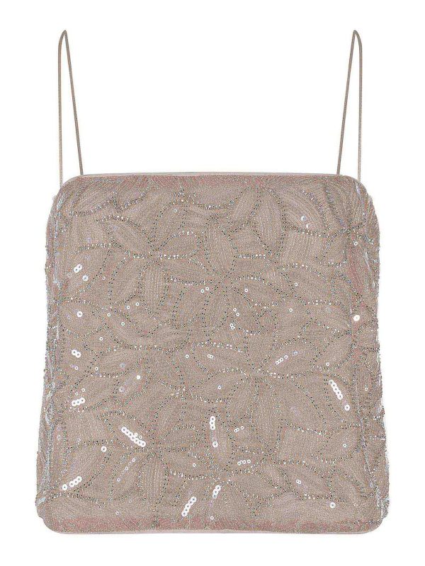 Rotate Birger Christensen Top - Beige