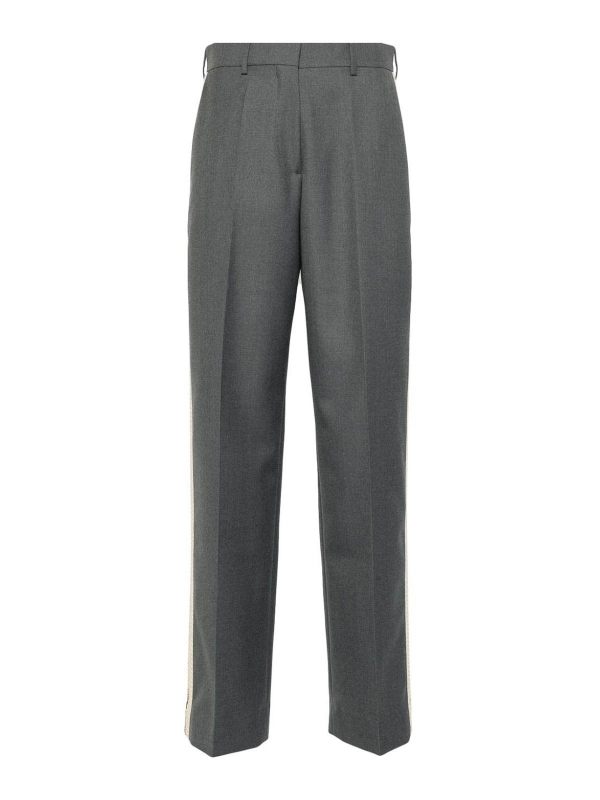Palm Angels Pantalon Couturier - Blanc