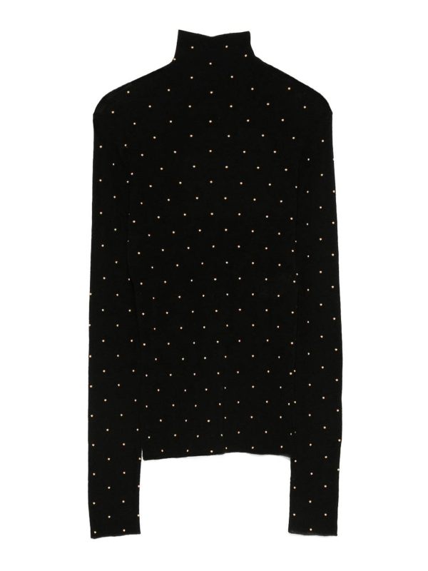 Rabanne Pull Col Rond - Noir