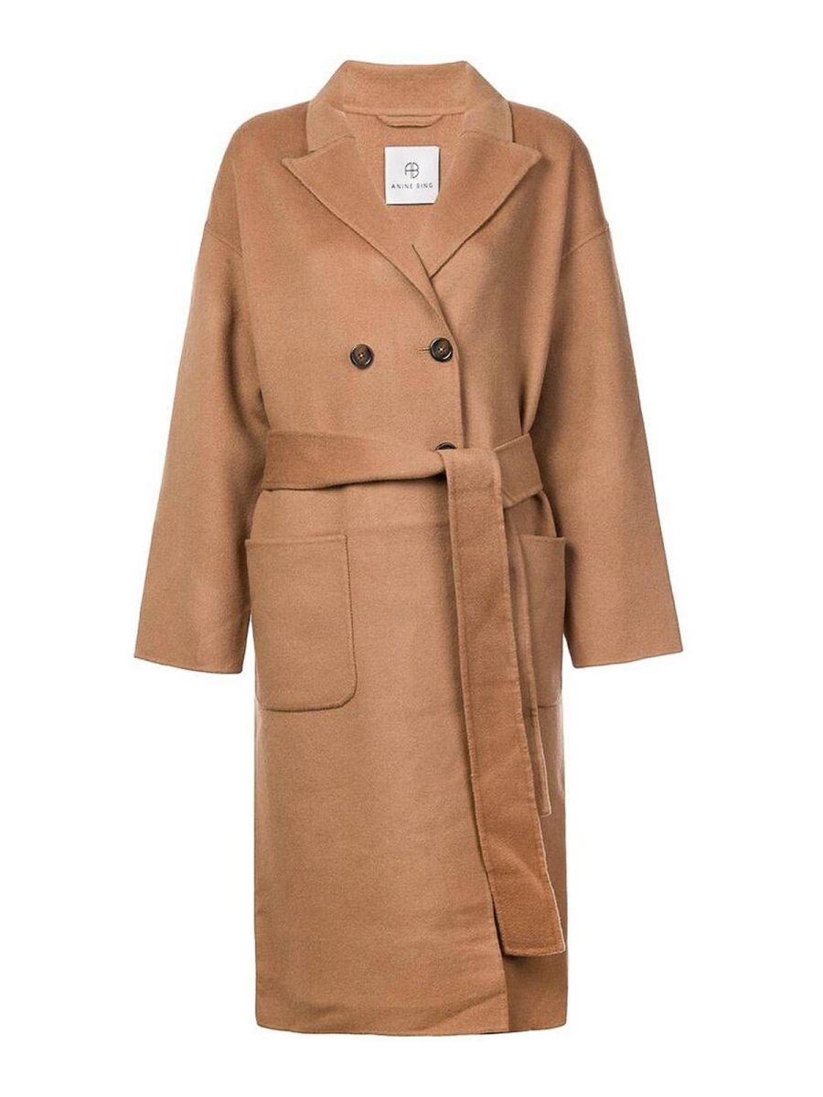 Anine Bing Manteau Court - Camel