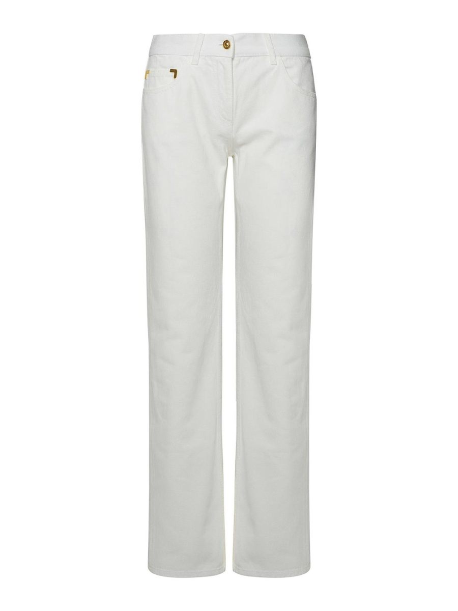 Palm Angels Jean Droit - Blanc