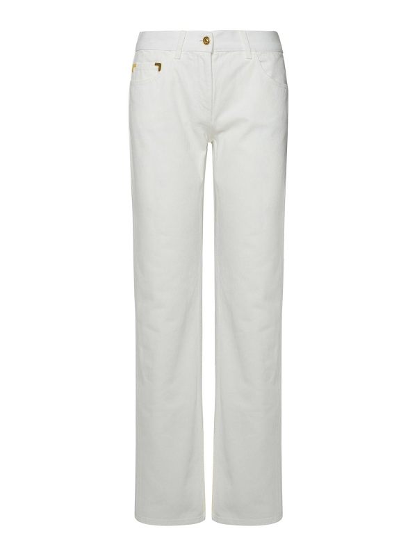 Palm Angels Jean Droit - Blanc