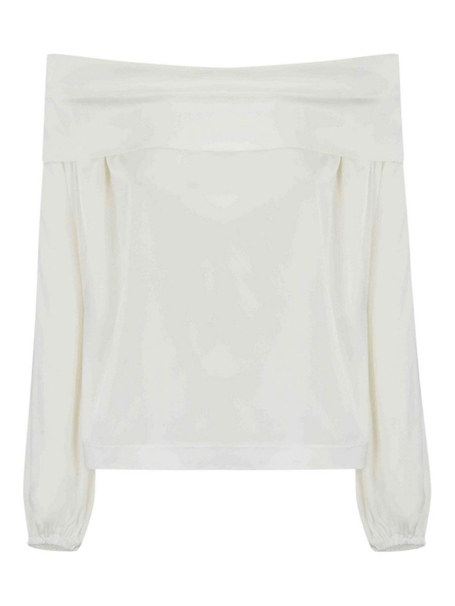 D. Exterior Blouse - Blanc