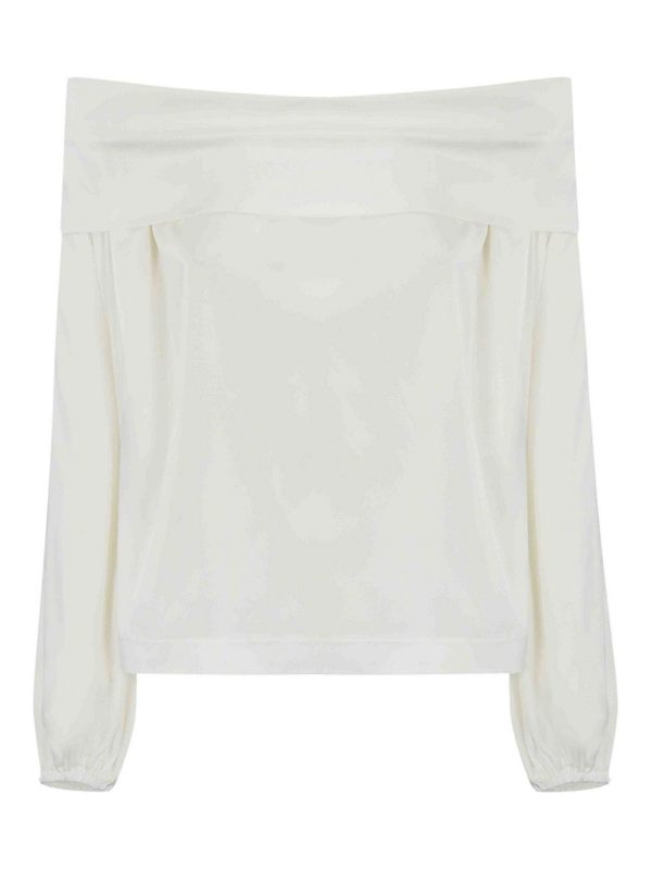 D. Exterior Blouse - Blanc
