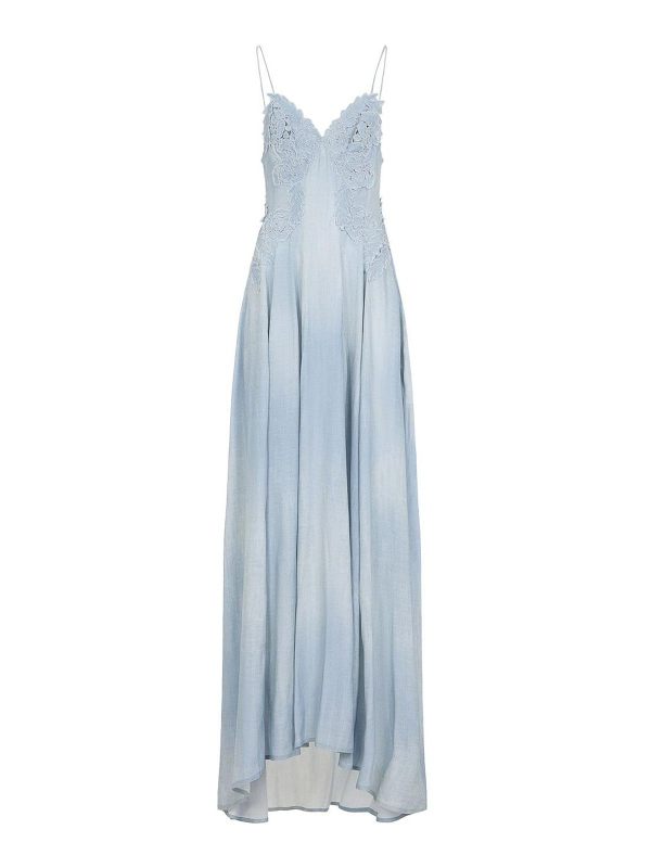 Ermanno Scervino Maxi Robe - Bleu Clair