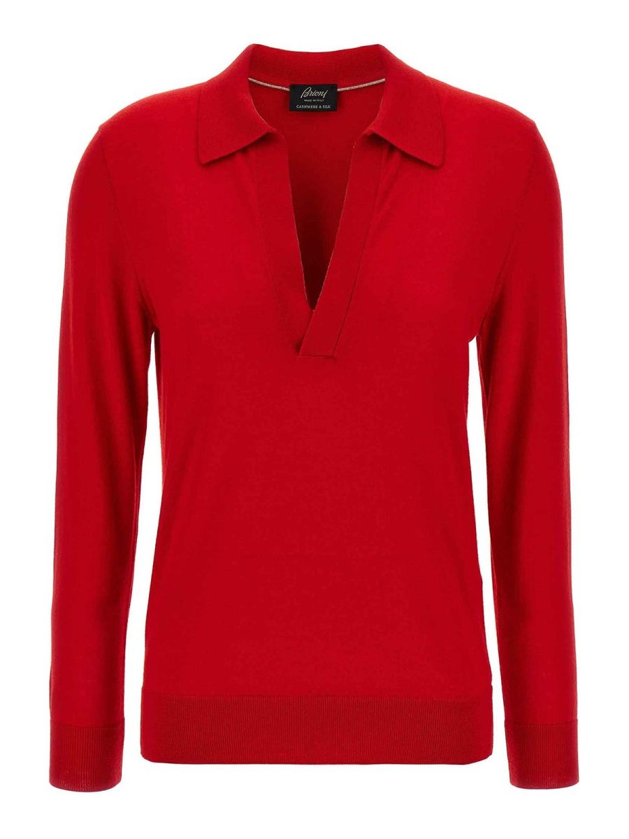 Brioni Polo - Rouge