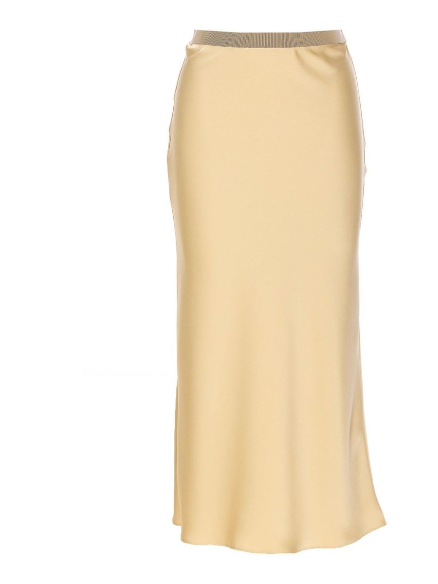 Patrizia Pepe Jupe Midi - Beige