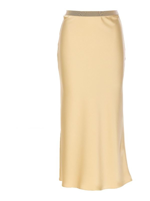 Patrizia Pepe Jupe Midi - Beige