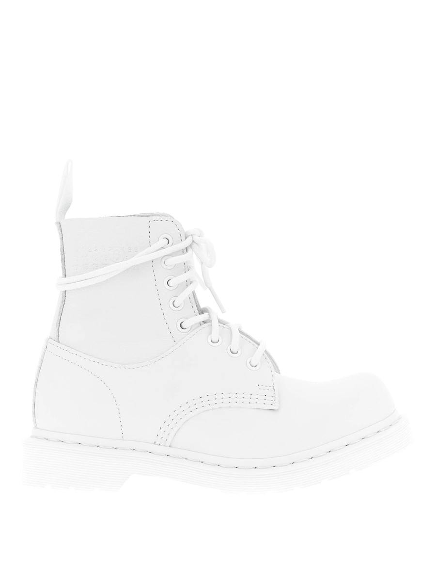 MM6 Maison Margiela Bottes - Blanc