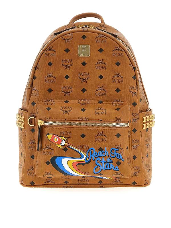 Mcm Sac À Dos - Marron