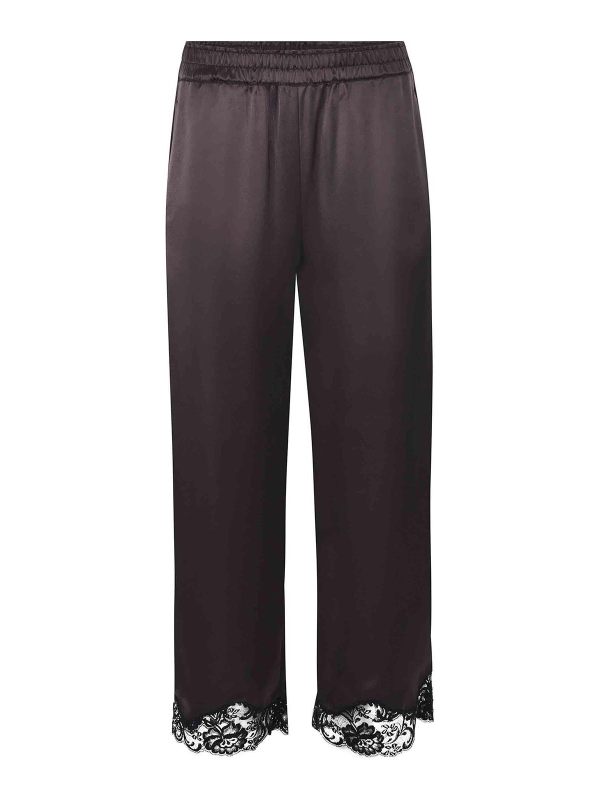 Pinko Pantalons Décontractés - Violet