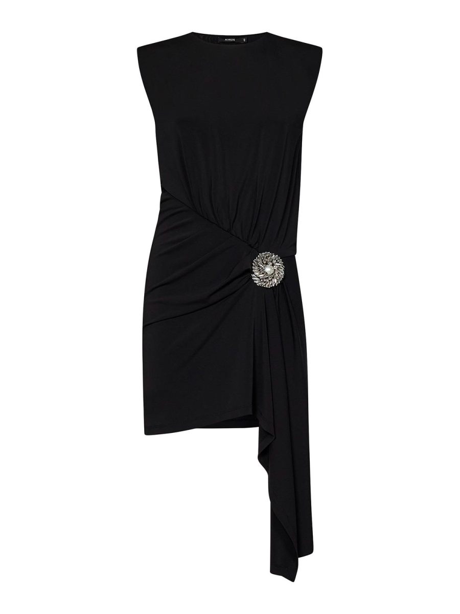 Amen Robe Courte - Noir