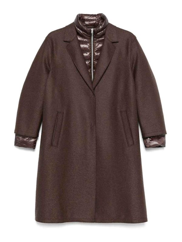 Herno Blouson Rembourré - Marron