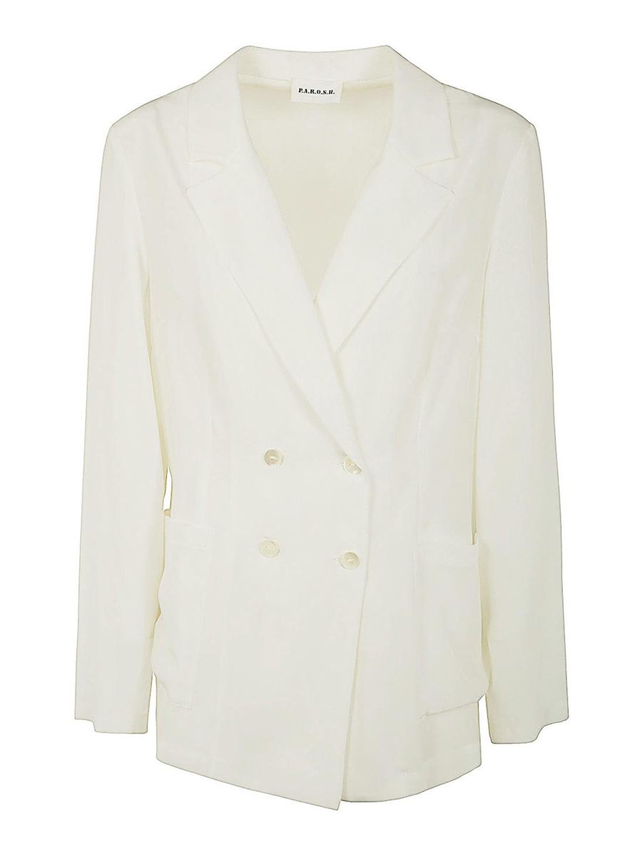 P. A.R. O.S. H. Veste Casual - Blanc