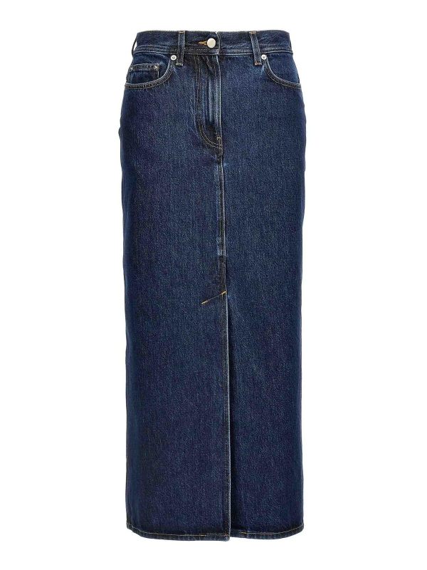 Loulou Studio Jupe Midi - Bleu