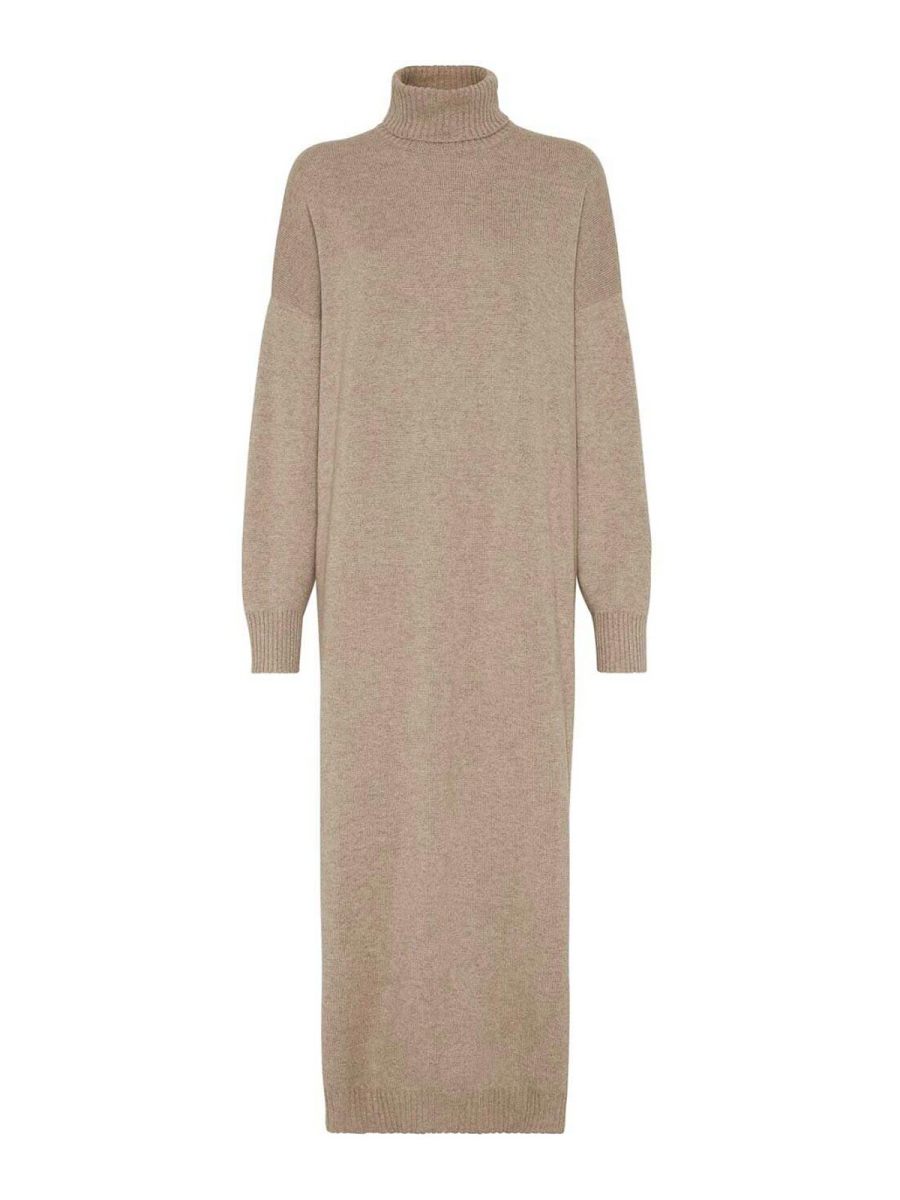 Brunello Cucinelli Maxi Robe - Beige