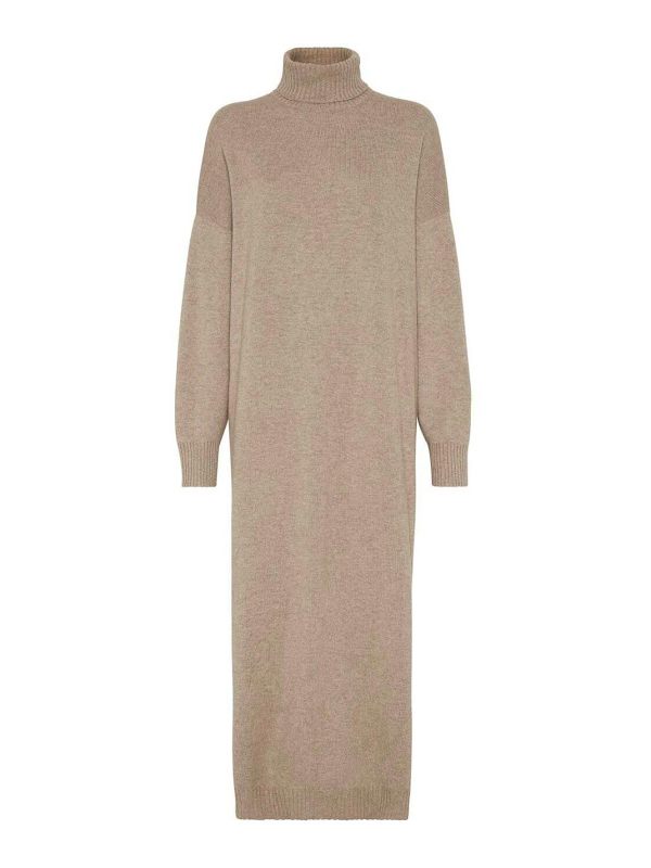 Brunello Cucinelli Maxi Robe - Beige