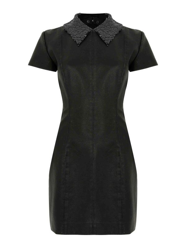 M. S.G. M. Robe Courte - Noir