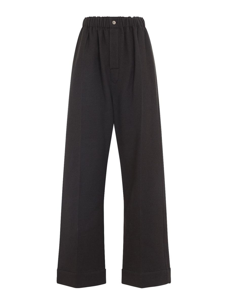 Carven Pantalons Décontractés - Marron