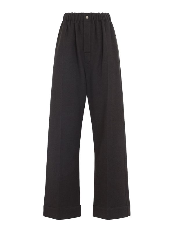 Carven Pantalons Décontractés - Marron