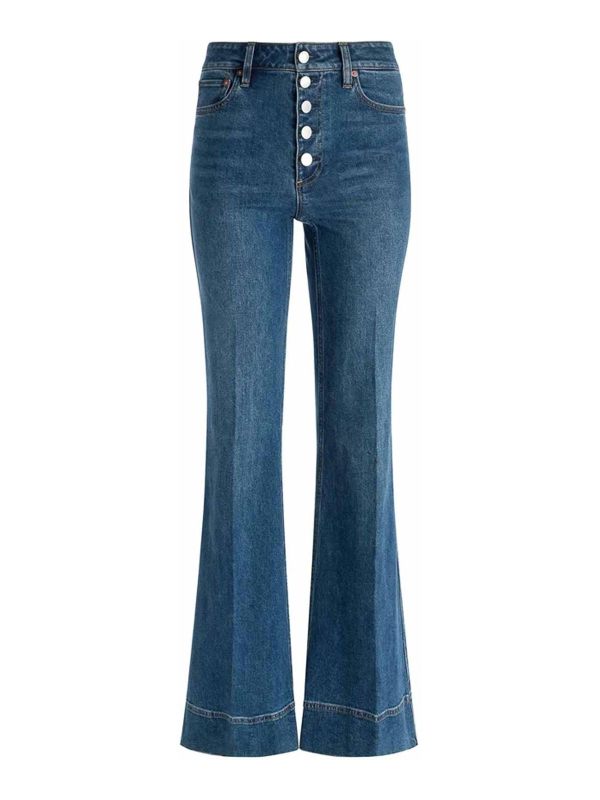 Alice+Olivia Pantalons Décontractés - Délavé