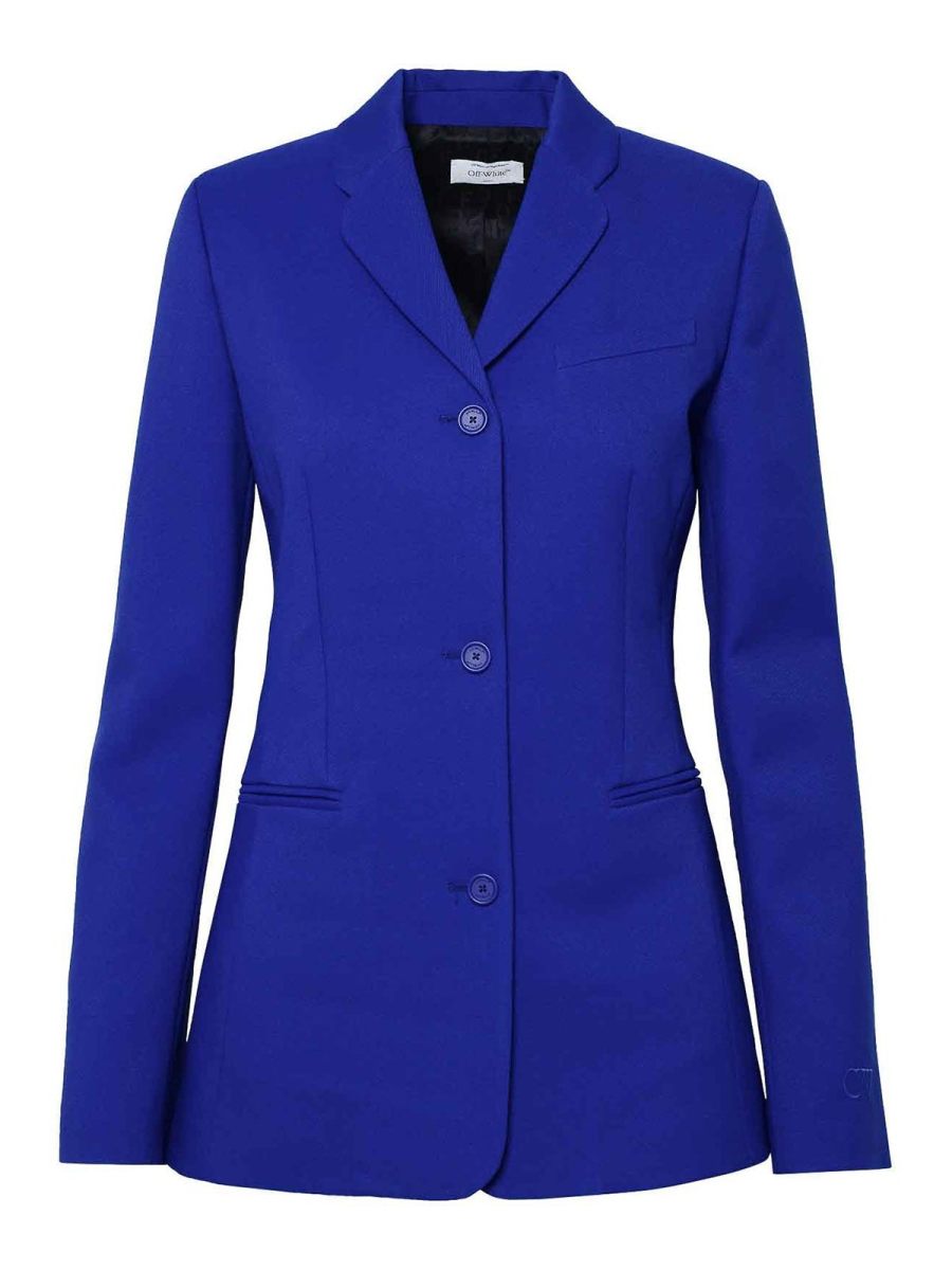 Off-White Blazer - Bleu