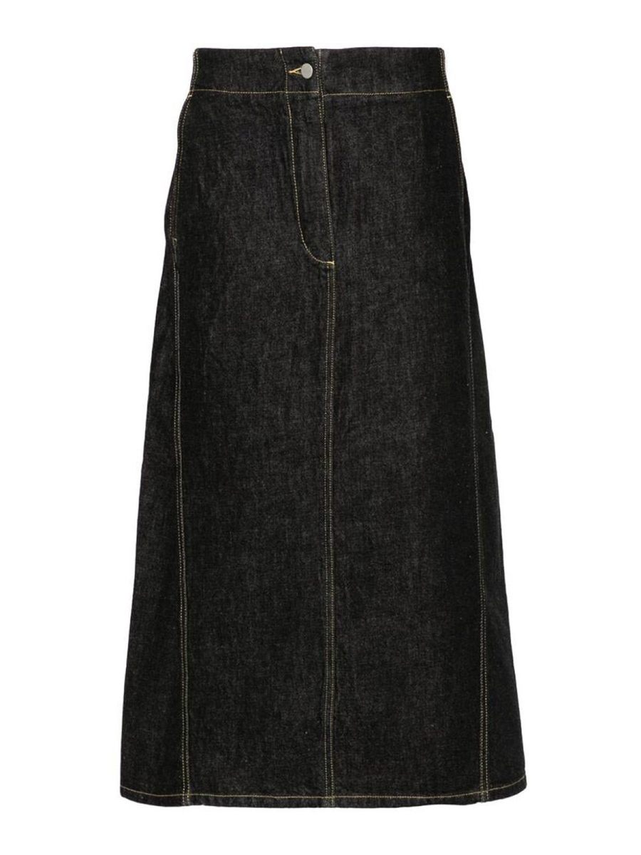Studio Nicholson Jupe Midi - Noir