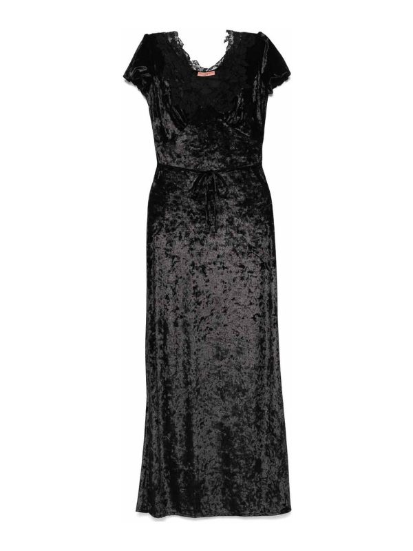 Ermanno Scervino Robe Au Genou - Noir