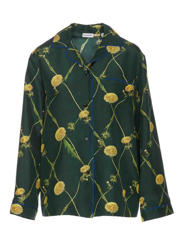 Burberry Chemise - Vert