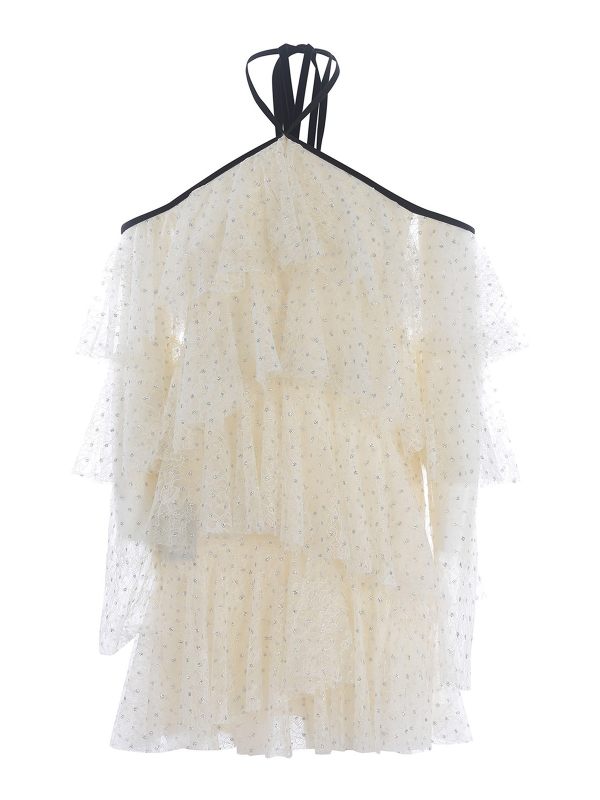 Philosophy di Lorenzo Serafini Robe De Cocktail - Blanc