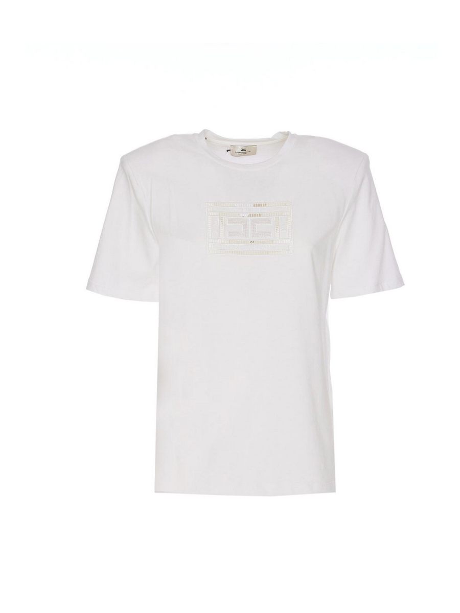 Elisabetta Franchi T-Shirt - Blanc