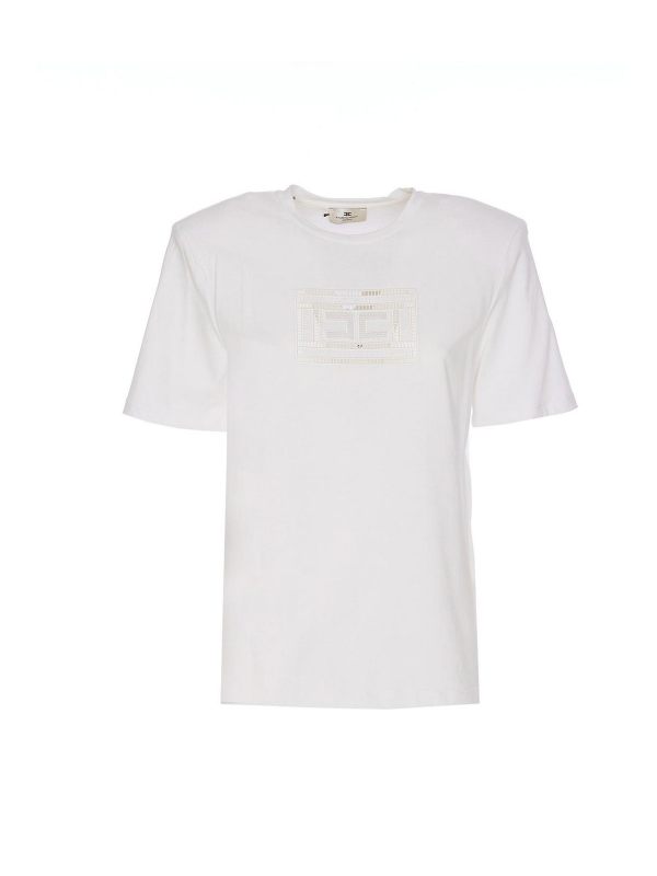 Elisabetta Franchi T-Shirt - Blanc