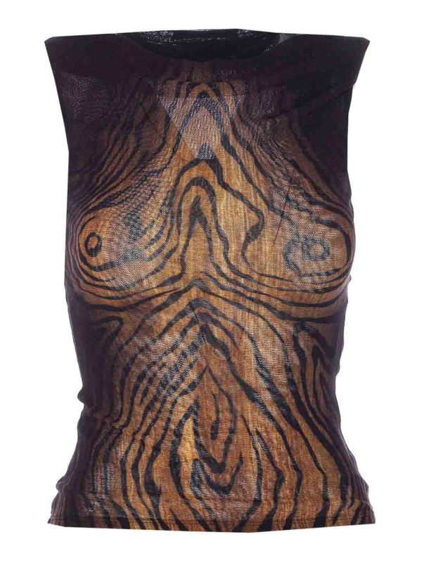 Jean Paul Gaultier Top - Noir