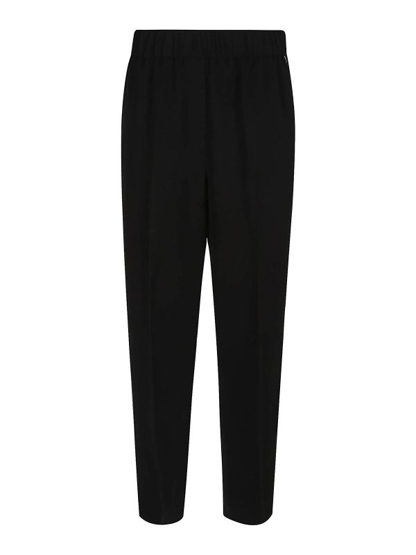 Peserico Pantalons Décontractés - Noir