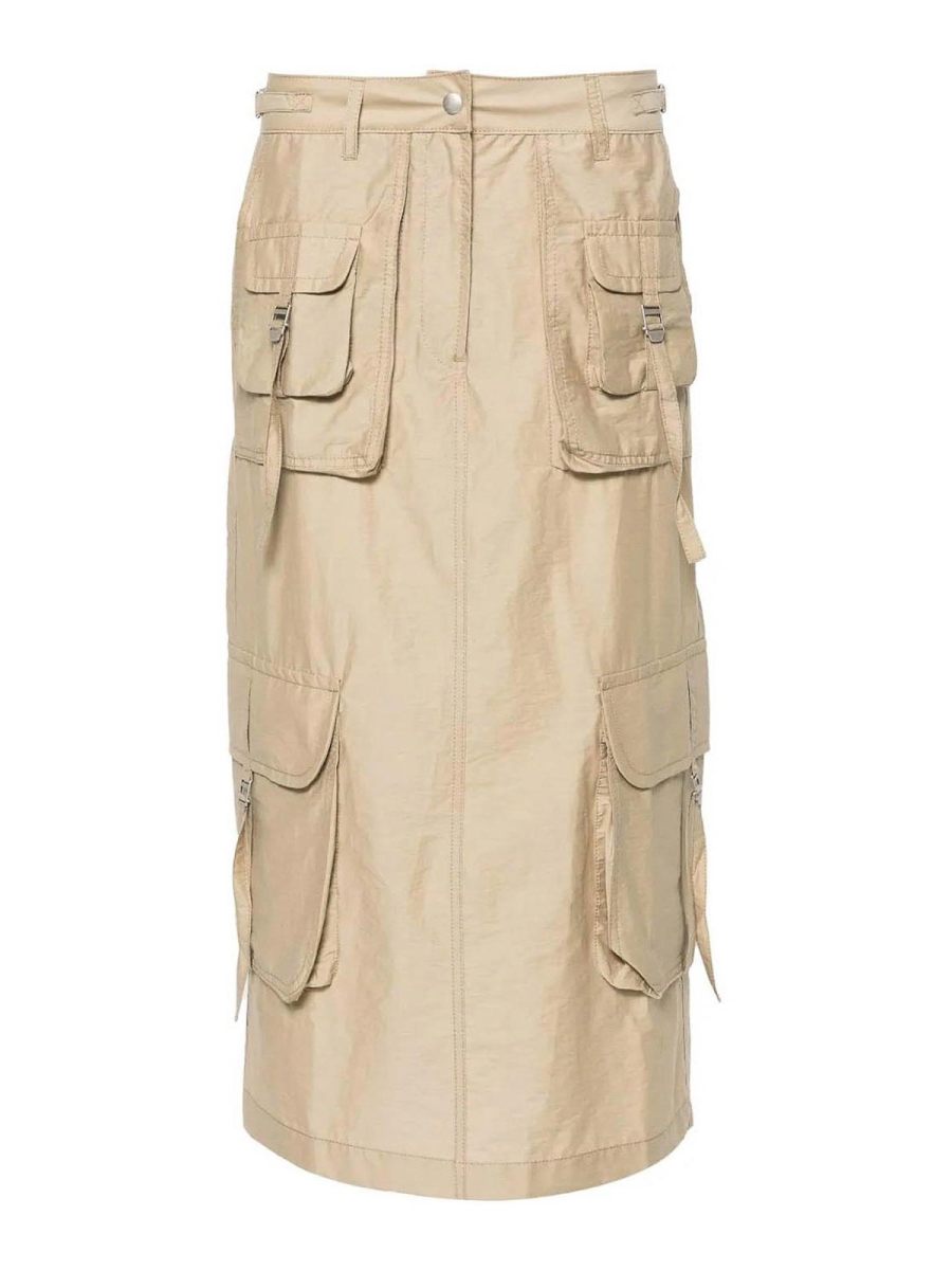 Acne Studios Jupe Midi - Beige