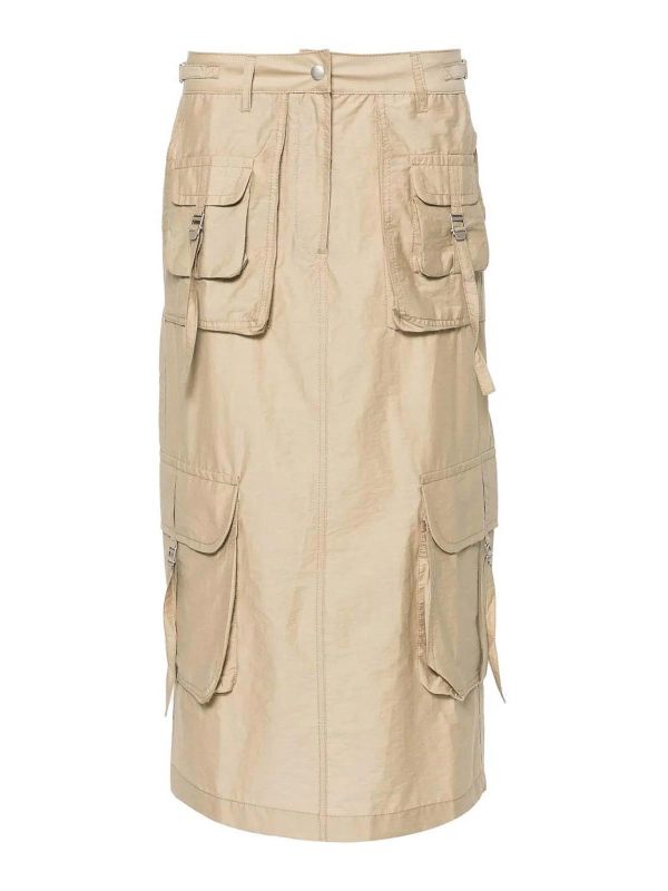 Acne Studios Jupe Midi - Beige