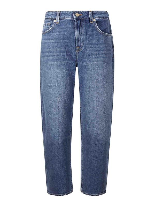 7 For All Mankind Jean Bootcut - Bleu Foncé