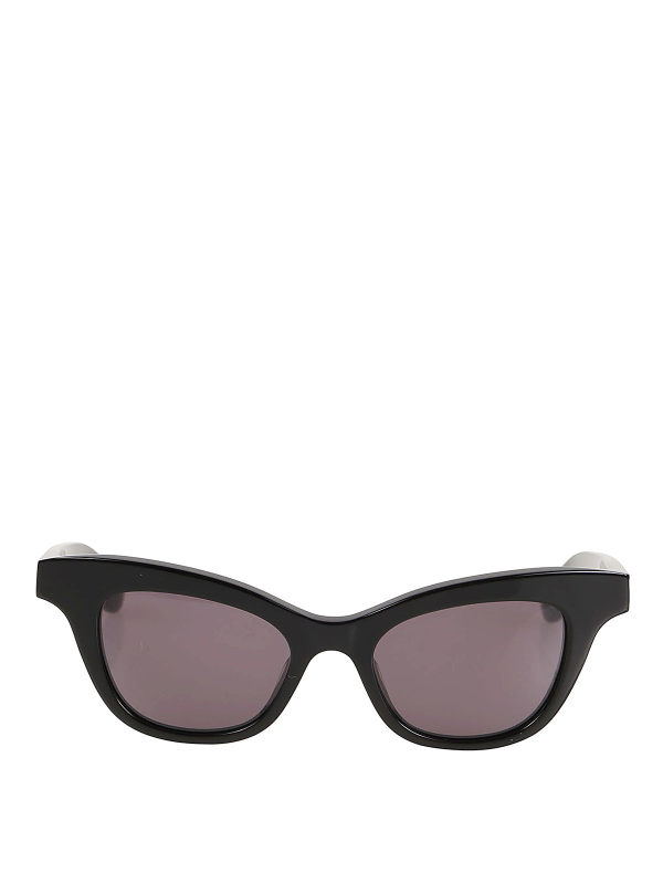 Alexander Mcqueen Lunettes De Soleil - Noir