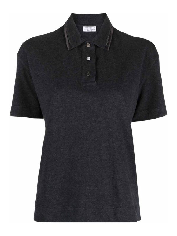 Brunello Cucinelli Polo - Gris