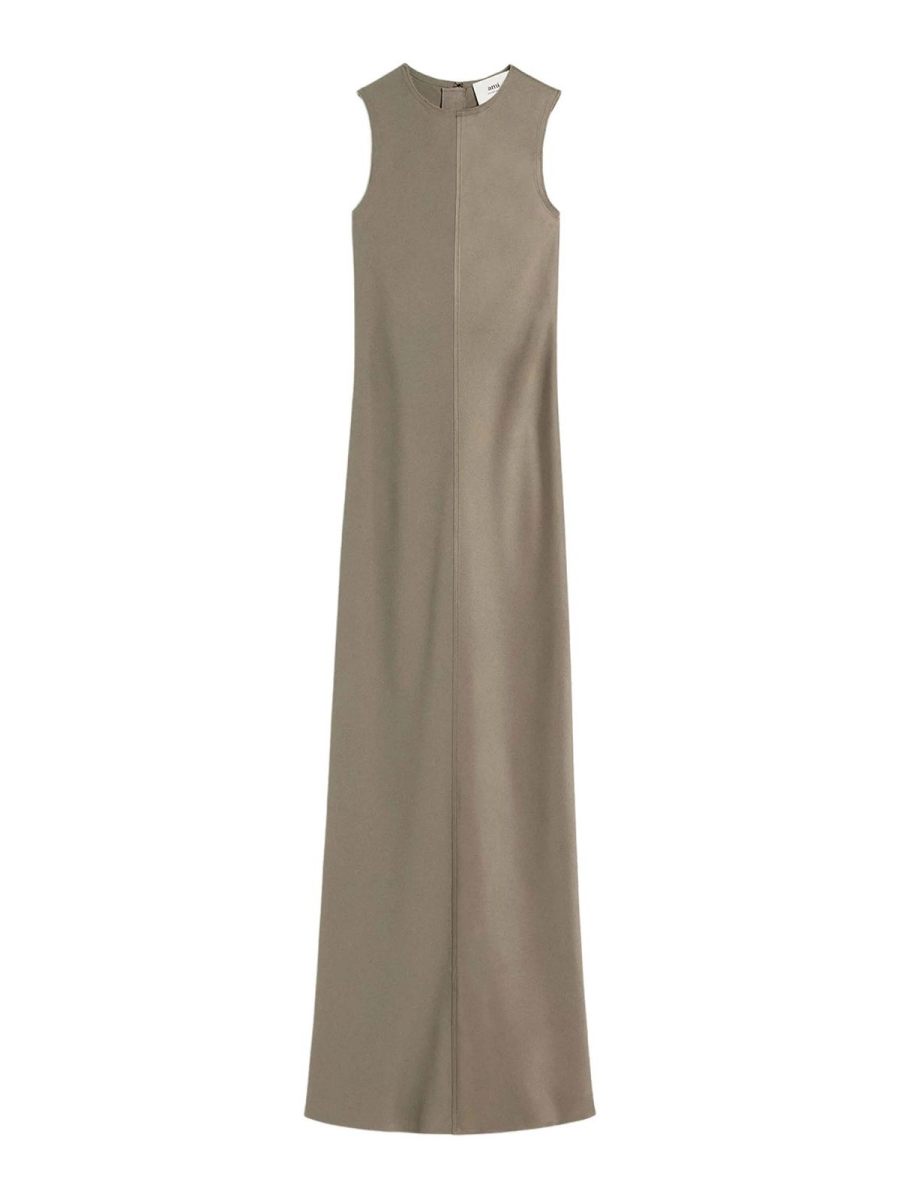 Ami Paris Maxi Robe - Gris