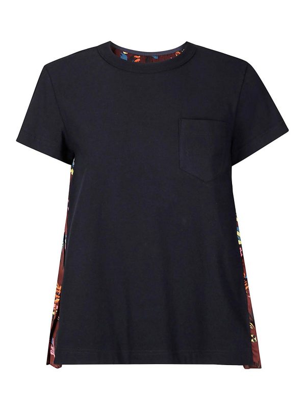 Sacai T-Shirt - Rouge Brun